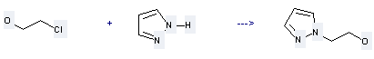 1-(2-Hydroxyethyl)-pyrazole can be prepared by 1H-pyrazole and 2-chloro-ethanol